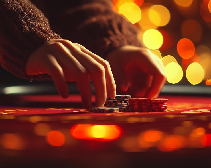 Permainan Blackjack dengan dealer langsung Meja blackjack live Evolution Gaming